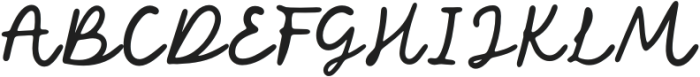 Cheerful Girls Regular otf (400) Font UPPERCASE