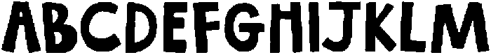 Cheerful Scribble otf (400) Font UPPERCASE