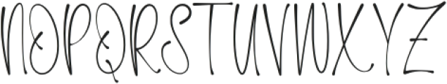 Cheerful Spring otf (400) Font UPPERCASE
