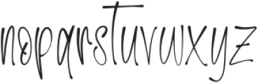Cheerful Spring otf (400) Font LOWERCASE