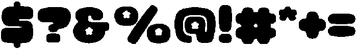 Cheery Buds Regular otf (400) Font OTHER CHARS