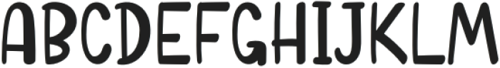 Cheery Moment Regular otf (400) Font UPPERCASE