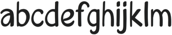 Cheery Moment Regular otf (400) Font LOWERCASE