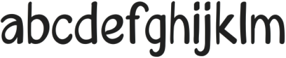 Cheery Moment Regular ttf (400) Font LOWERCASE