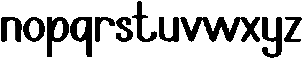 Cheese Breaker Regular otf (400) Font LOWERCASE