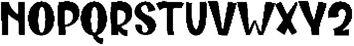 Cheese Sandwich Regular otf (400) Font UPPERCASE
