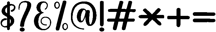 Cheesecake Regular otf (400) Font OTHER CHARS