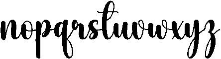 Cheesecake Regular otf (400) Font LOWERCASE