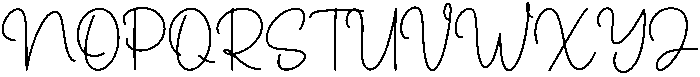 Cheesecake Regular otf (400) Font UPPERCASE