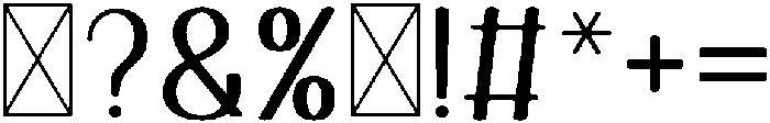 Cheesecake otf (400) Font OTHER CHARS
