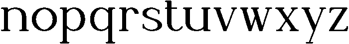 Cheesecake otf (400) Font LOWERCASE