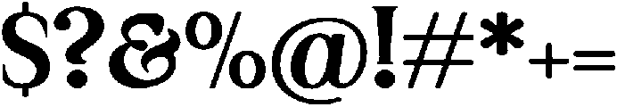 Cheesecake otf (400) Font OTHER CHARS