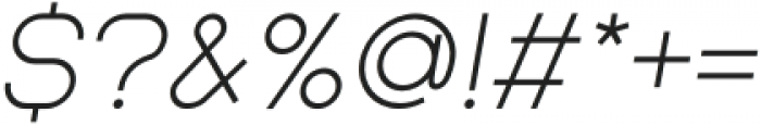 Cheetah Italic otf (400) Font OTHER CHARS