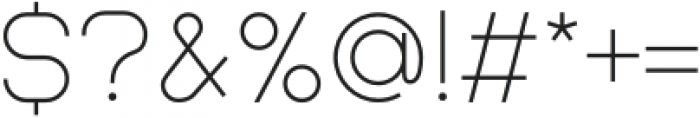 Cheetah Light otf (300) Font OTHER CHARS