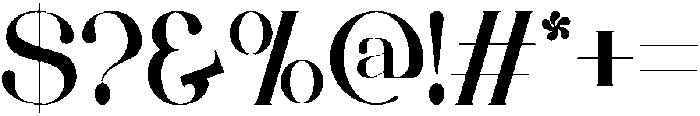 Chelsea otf (400) Font OTHER CHARS