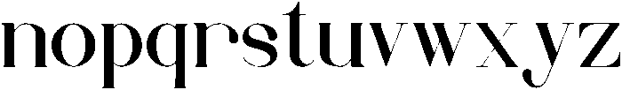 Chelsea otf (400) Font LOWERCASE