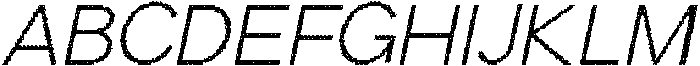Chemian Disco Italic otf (400) Font UPPERCASE