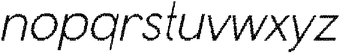 Chemian Disco Italic otf (400) Font LOWERCASE