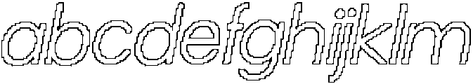 Chemian Pixel Outline otf (400) FONT