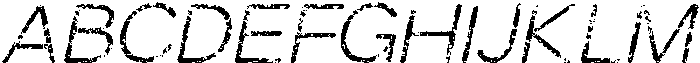 Chemian Rounded Stamp Italic otf (400) Font UPPERCASE