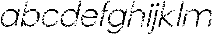 Chemian Rounded Stamp Italic otf (400) FONT