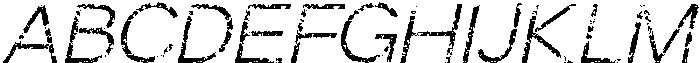 Chemian Stamp Italic otf (400) Font UPPERCASE