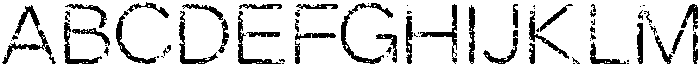 ChemianRoundedStamp-Regular otf (400) Font UPPERCASE