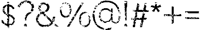 ChemianStamp-Regular otf (400) Font OTHER CHARS
