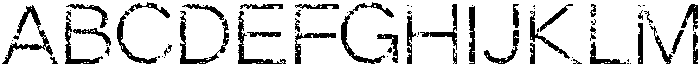 ChemianStamp-Regular otf (400) Font UPPERCASE