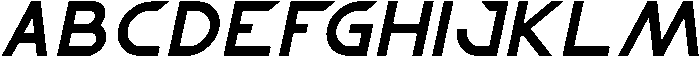 Chemistry Italic otf (400) Font UPPERCASE