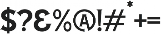 Chemvre Regular otf (400) Font OTHER CHARS