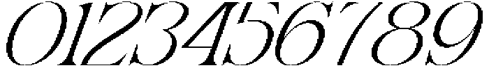 Chenolyta Oblique otf (400) Font OTHER CHARS