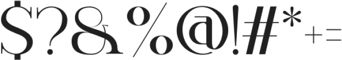 Cheqa-Regular otf (400) Font OTHER CHARS