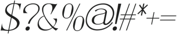 CheratyItalic-Regular otf (400) Font OTHER CHARS