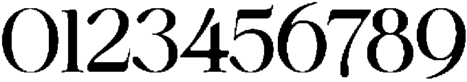 Cherié Serif Bold otf (700) Font OTHER CHARS