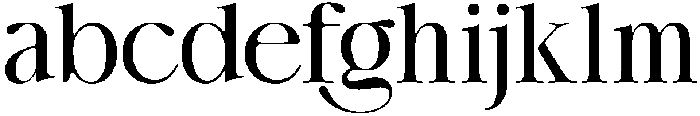 Cherié Serif Bold otf (700) FONT