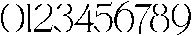Cherié Serif Extra light otf (200) Font OTHER CHARS