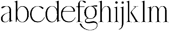 Cherié Serif Extra light otf (200) FONT