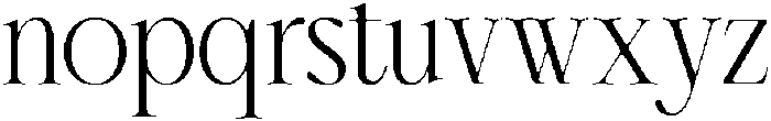 Cherié Serif Light otf (300) Font LOWERCASE