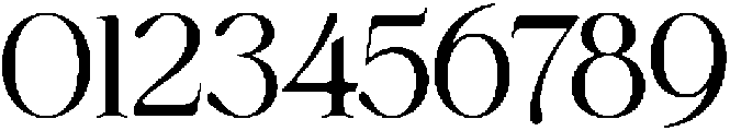 Cherié Serif Medium otf (500) Font OTHER CHARS