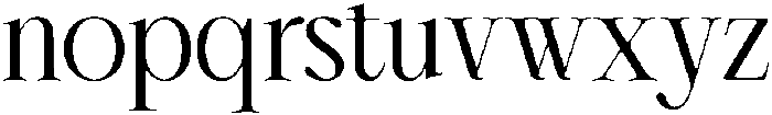 Cherié Serif Medium otf (500) Font LOWERCASE
