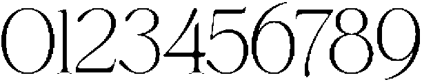 Cherié Serif Thin otf (100) Font OTHER CHARS