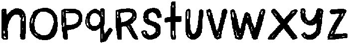 Cherimoya Regular otf (400) Font LOWERCASE