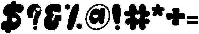 Cherish Regular otf (400) Font OTHER CHARS