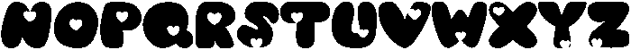 Cherish Regular otf (400) Font LOWERCASE