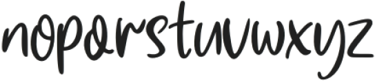 CherishHeart otf (400) Font LOWERCASE