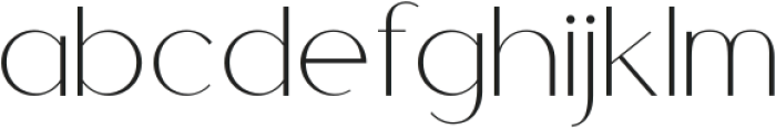 Cherla Regular otf (400) Font LOWERCASE