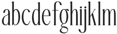 Cherola Regular otf (400) Font LOWERCASE