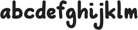 Cherry Blossom Font Duo Regular otf (400) Font LOWERCASE