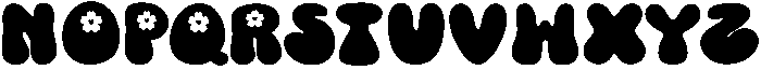 Cherry Blossom Regular otf (400) Font UPPERCASE